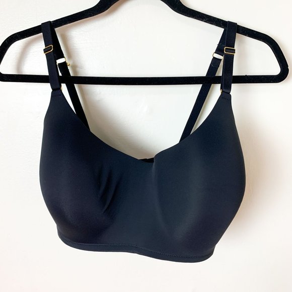 Lively black full coverage lightly lined convertible bra 36DD - Picture 1 of 6